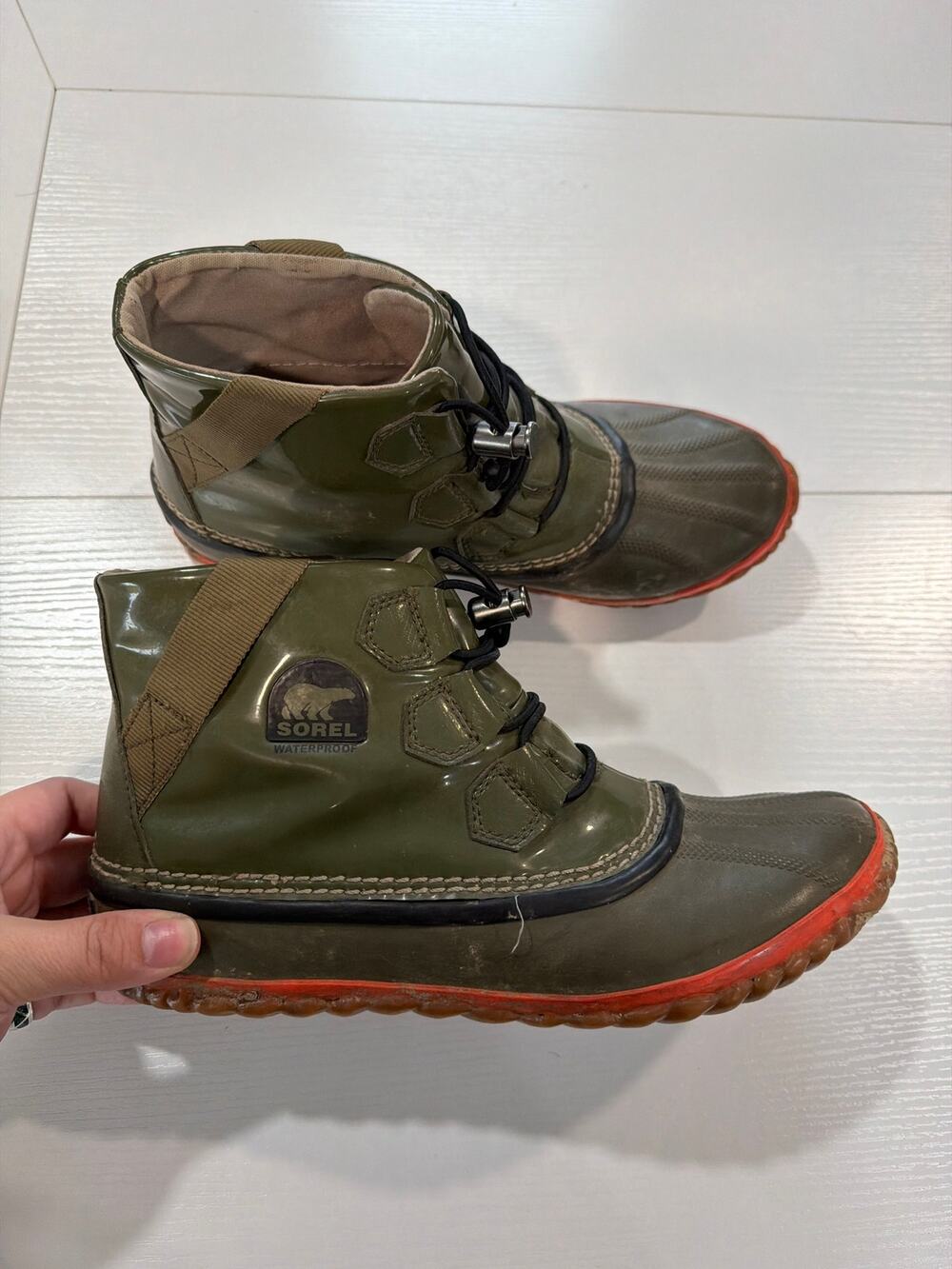 SOREL Out 'N About Waterproof Duck Boots Booties Size 8.5